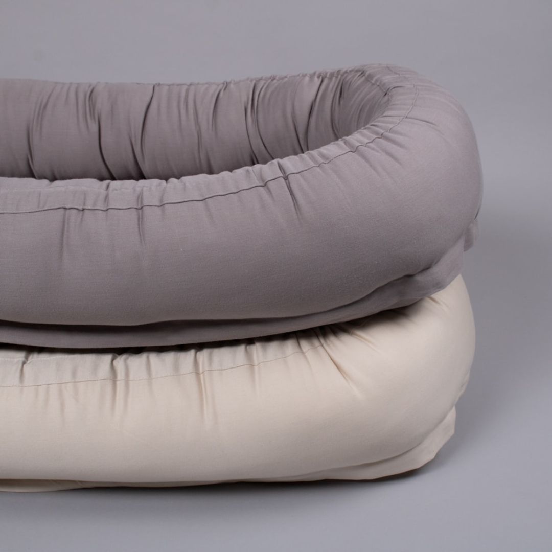 Filibabba Baby Nest Premium Kapok Grey