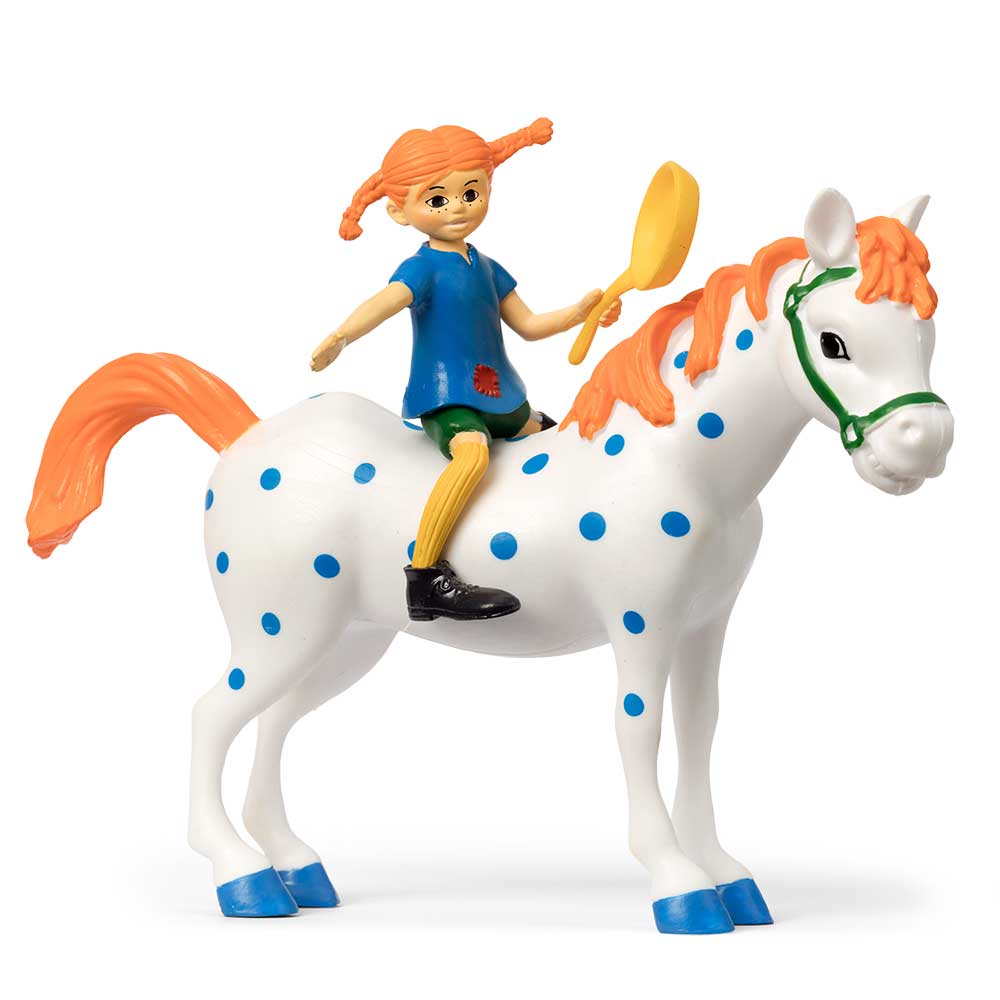 Figursett med Pippi og Lillemann