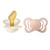 BIBS smokk Couture 2-pakning Ivory/Blush 6-18 måneder