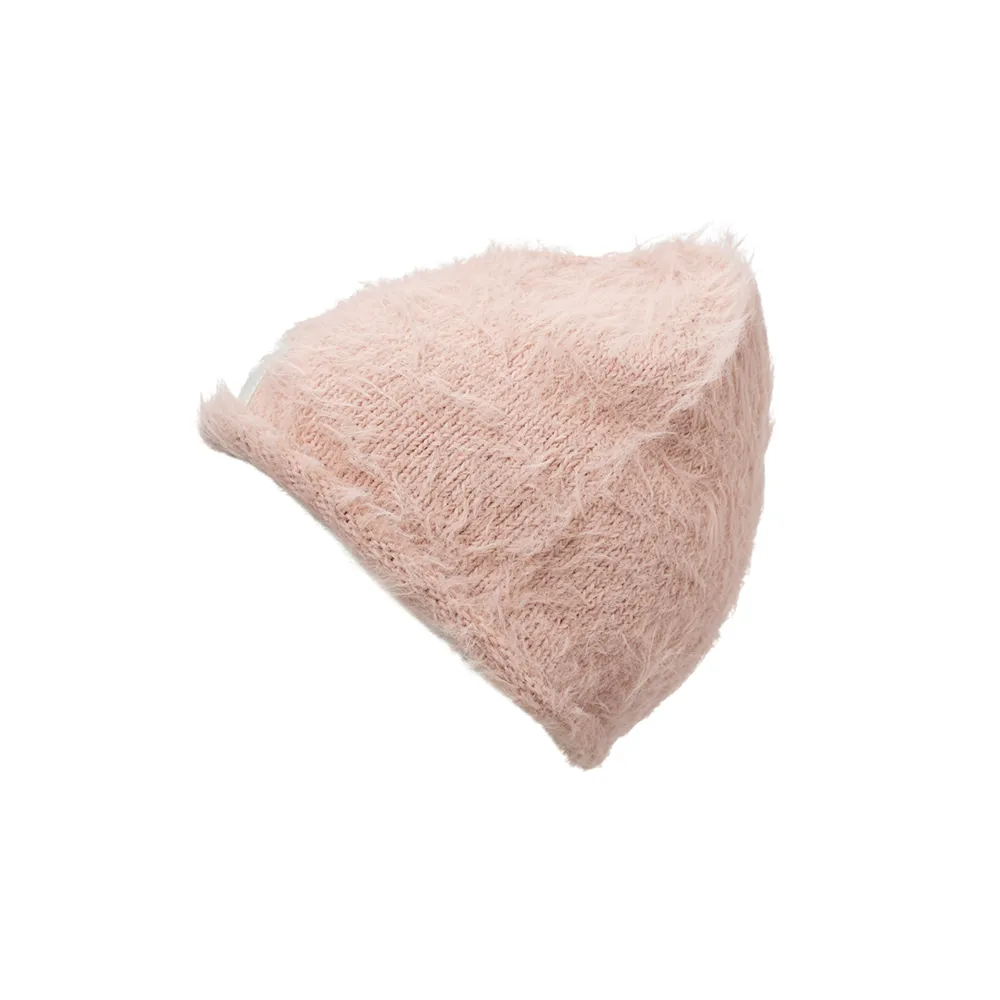 Elodie Furry Knit Lue Powder Pink 6-12m