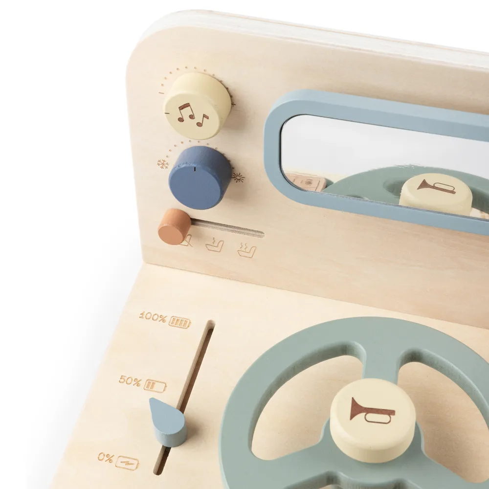 Sebra Aktivitetspanel bil tre