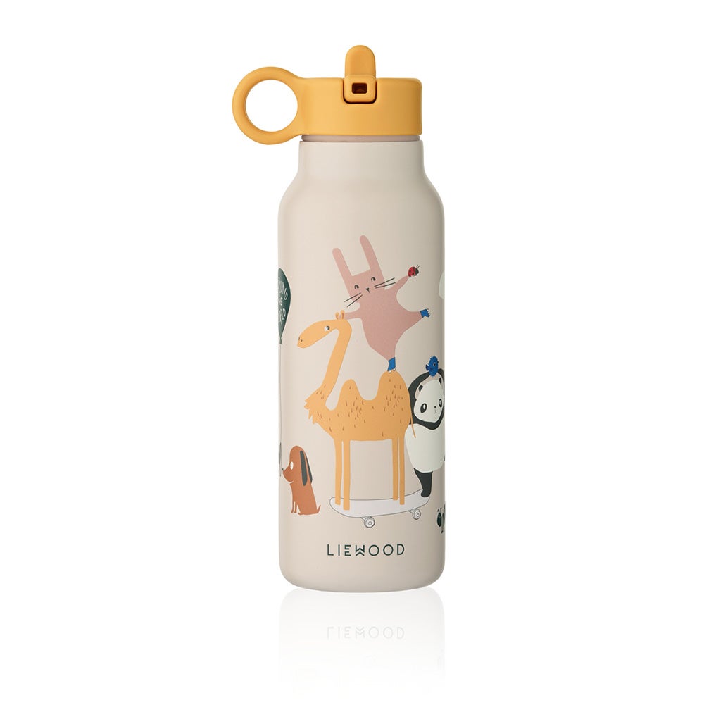 Liewood Falk vannflaske 350 ml Around the world/Sandy 2622