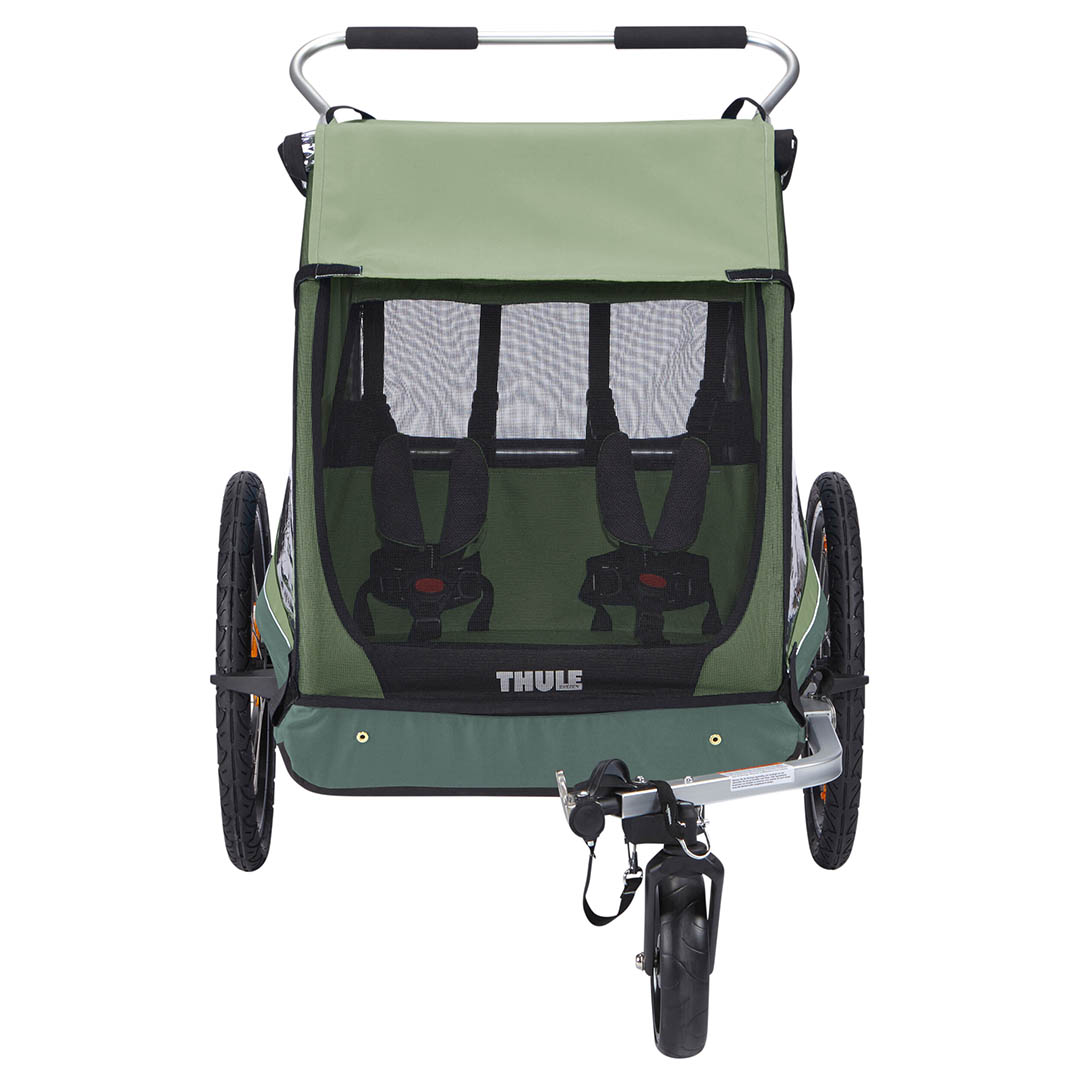 Thule Coaster 2 XT sykkelvogn Mallard Green