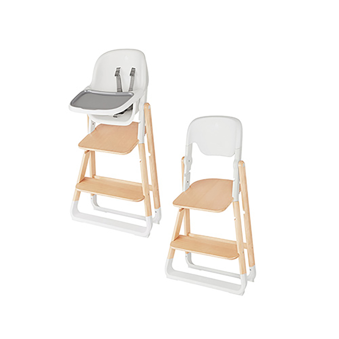 Ergobaby Evolve 2-i-1 matestol i naturlig tre