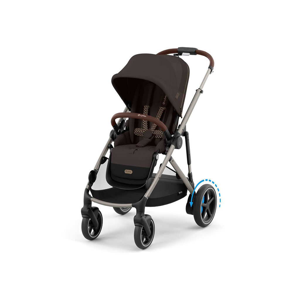 Cybex eGAZELLE S barnevogn Chocolate Brown