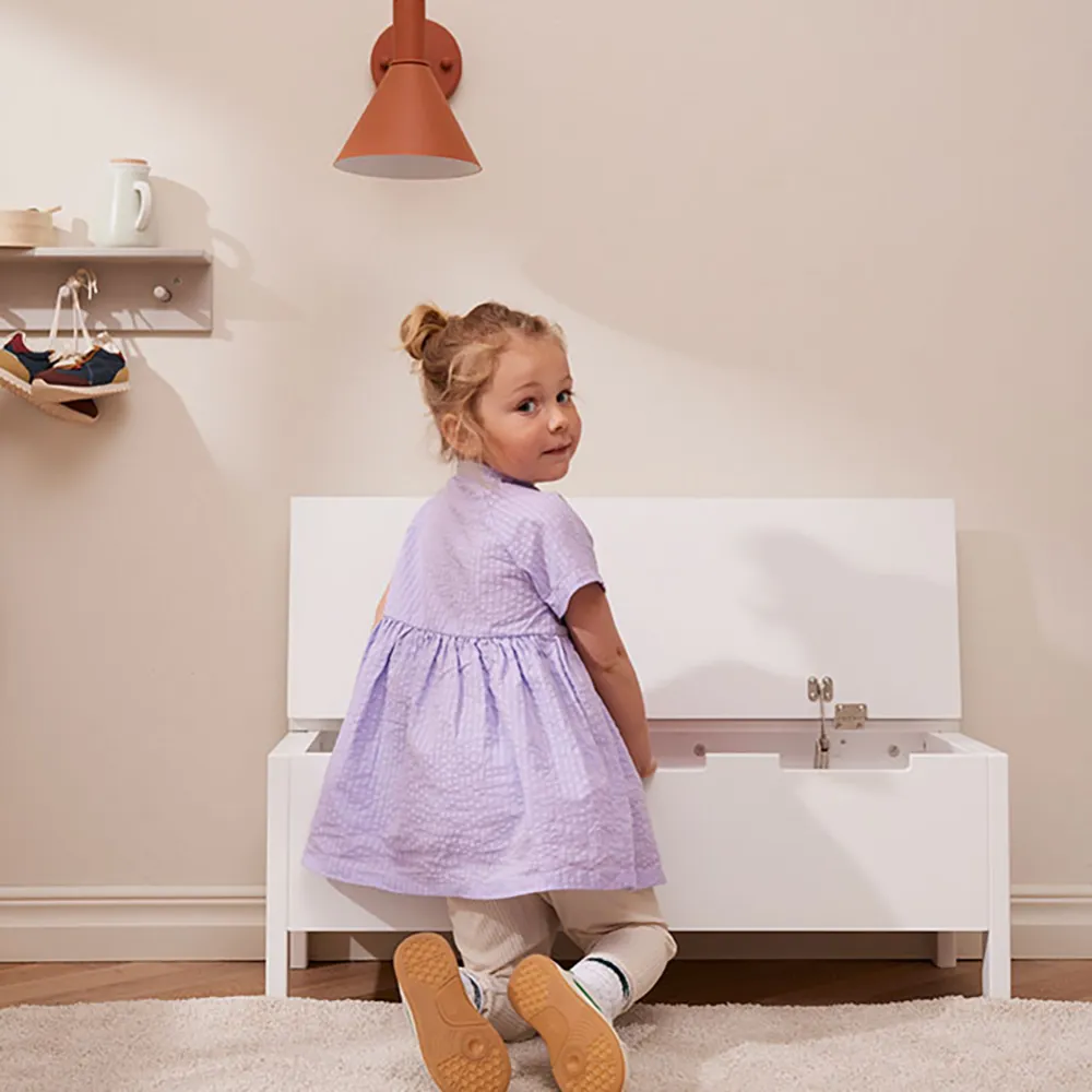 Kids Concept Sofa med oppbevaring hvit STAR