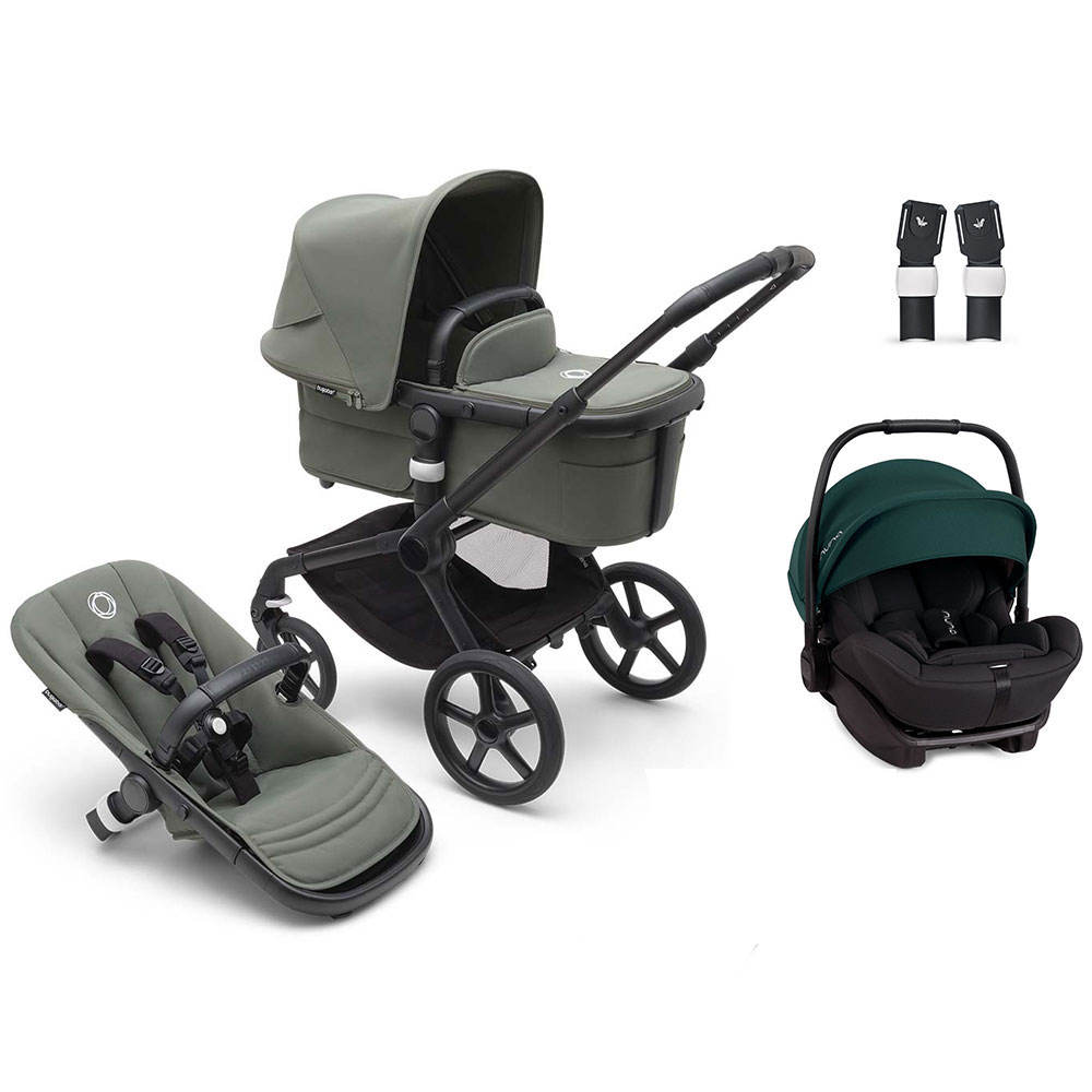 Bugaboo Fox 5 + Nuna Arra Next bilbarnestol