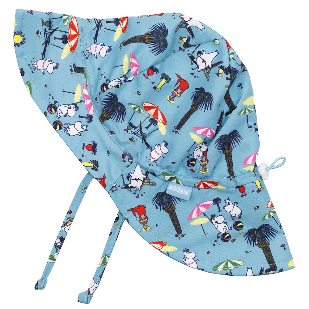 Rätt Start Moomin, Sun Hat, blue, (size 4-10 months)