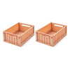 Liewood Weston oppbevaringsboks S 2-pack Tuscany rose 2074