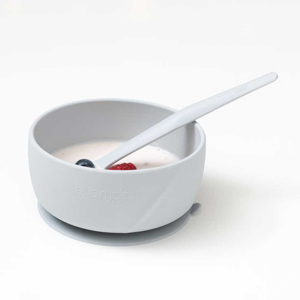 Everyday Baby Silikonskje 2-pakning Quiet Grey