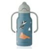 Liewood Kimmie vannflaske 250 ml Arctic Sea /  Ocean view