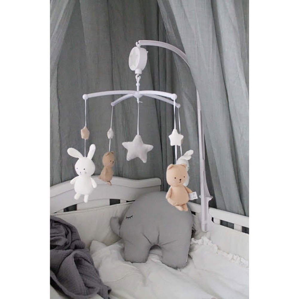 JaBaDaBaDo spilledåsemobil – teddy/bunny