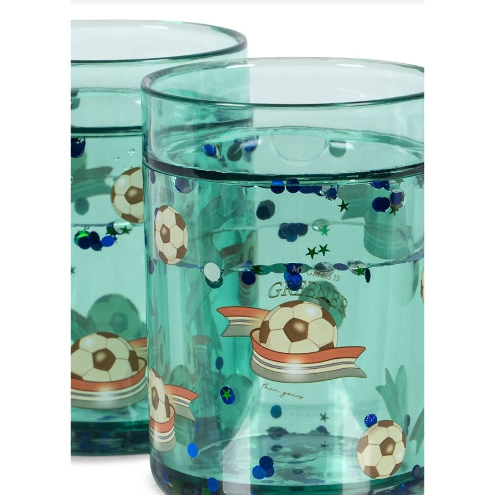 Konges Sløjd 2 Pack Glitter Cups Kick It-One Size