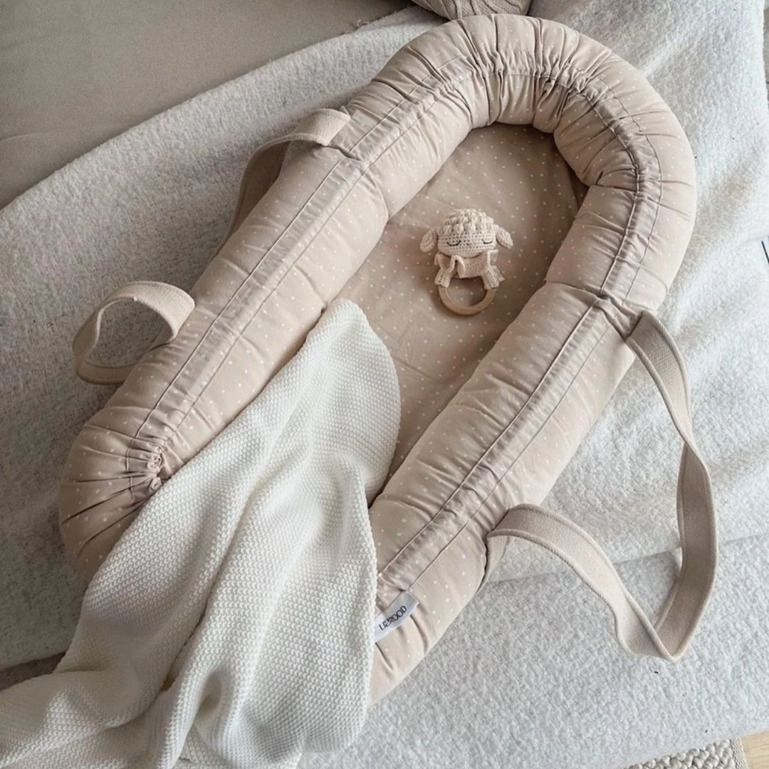 Liewood Gro babynest Confetti sand