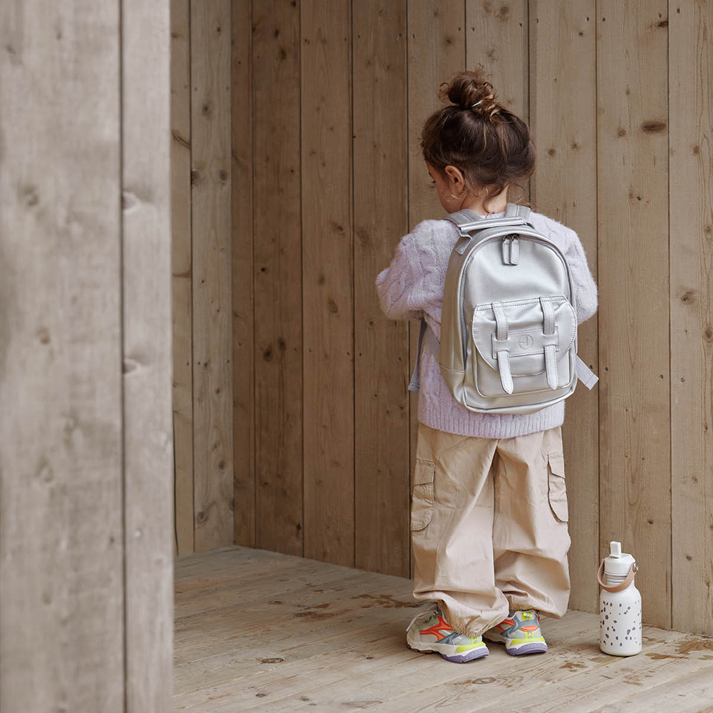 Elodie Ryggsekk MINI - Silver Sheen
