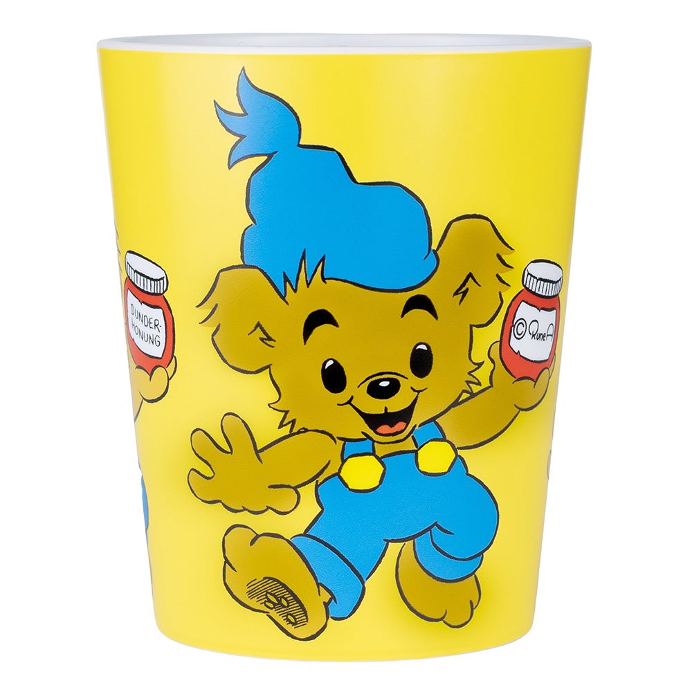 Rätt Start Teddybjørn, Tumblerkrus, gul