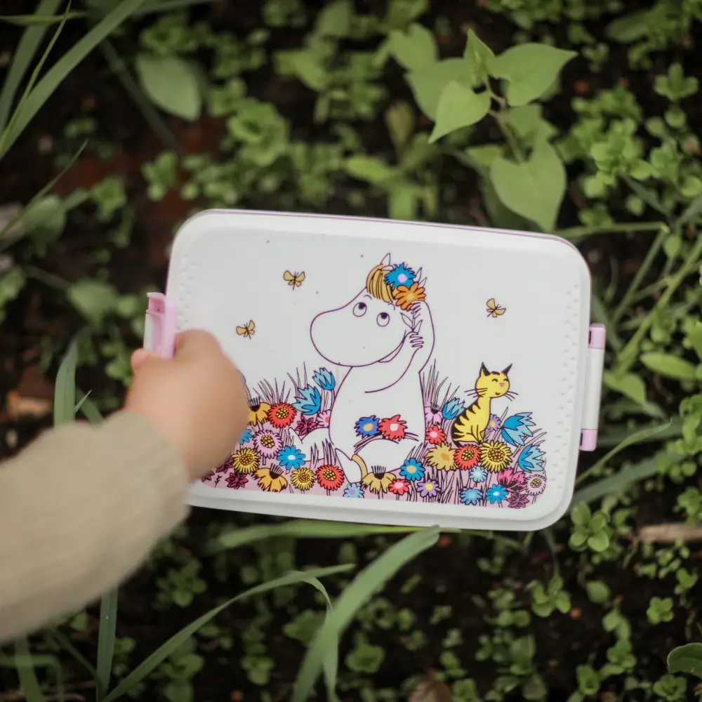 Rätt Start Mumin Äng Lunchlåda rosa