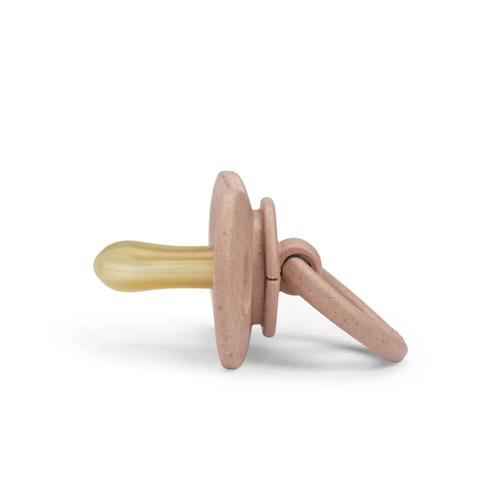 Elodie Bamboo smokk for nyfødte rødmende rosa - Naturgummi