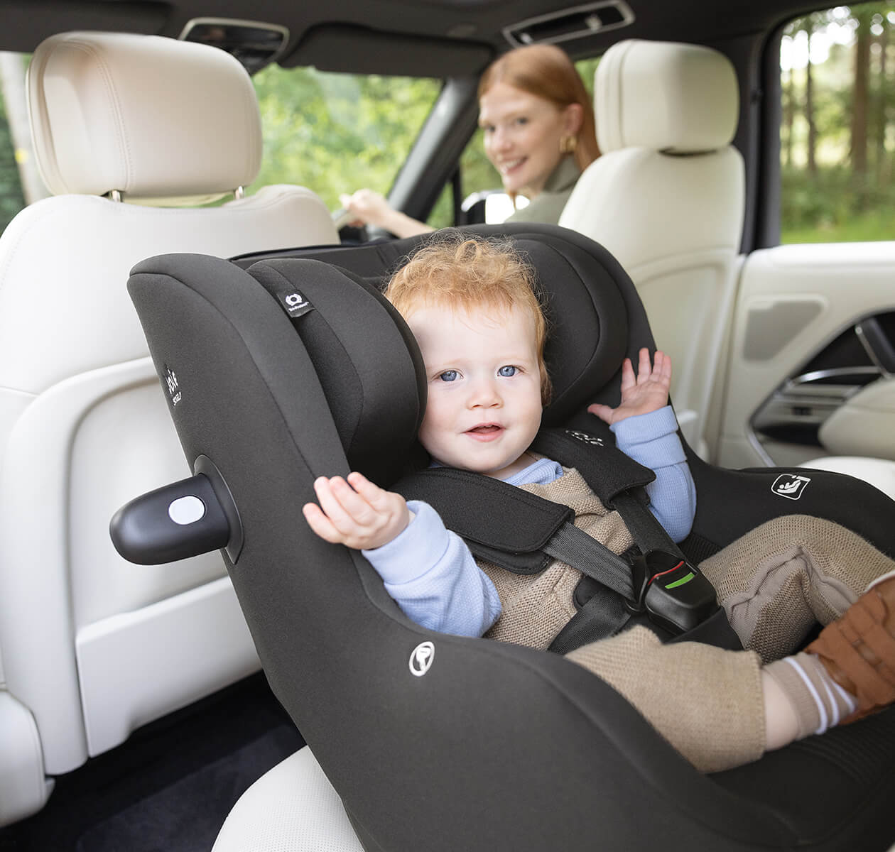 Joie I-Prodigi bakovervendt bilsete i ebony