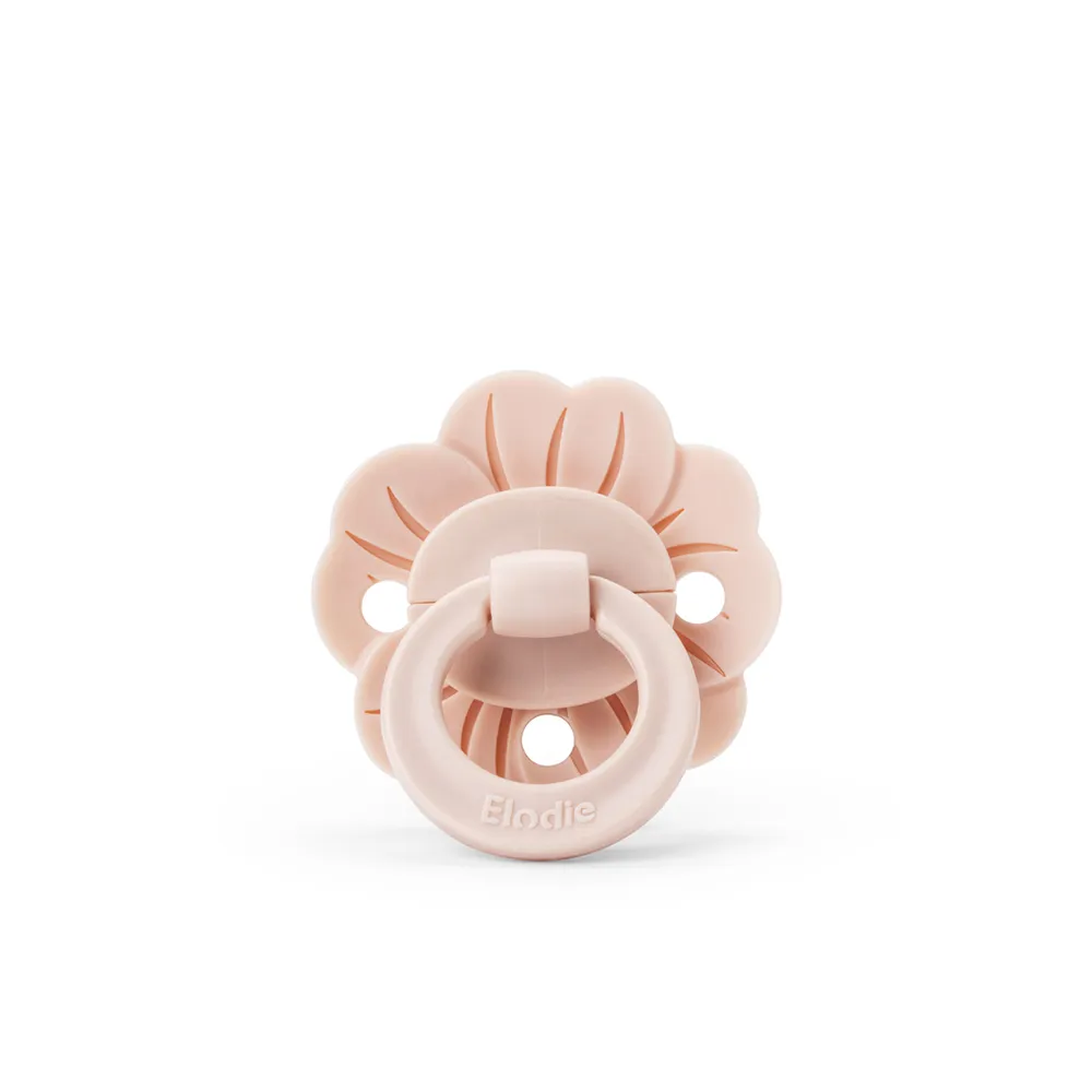 Elodie Binky Bloom Newborn 0-6m Powder Pink