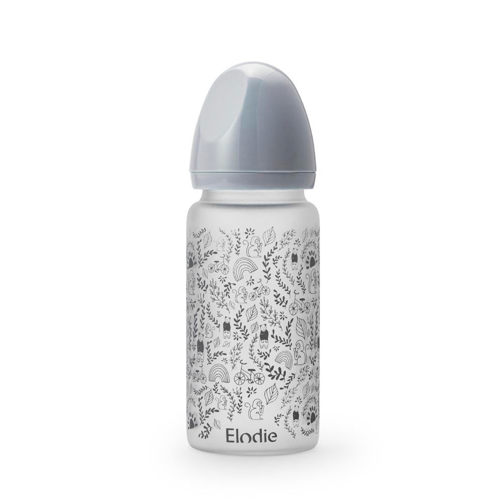 Elodie Details glass babyflaske Monkey Sunrise